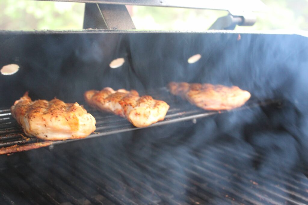 ChickenOnSmoker chicken on smoker