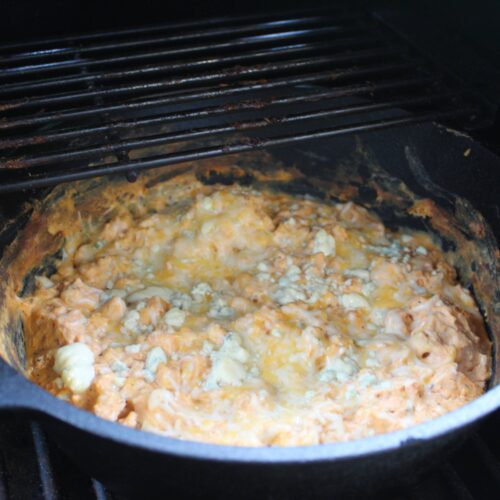 buffalo chicken dip on smoker