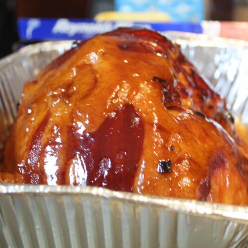 Smoked ham with citrus glaze