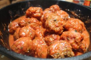 smoked meatballs