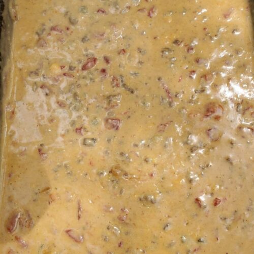 Finished Queso