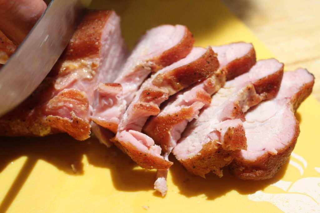 slice pork loin
