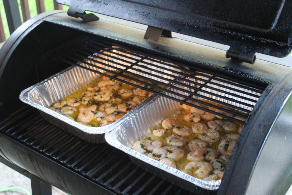 ShrimpOnSmoker shrimp on smoker