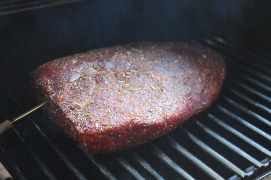 TritipOnSmoker tri tip on smoker