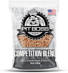 competition blend wood pellets