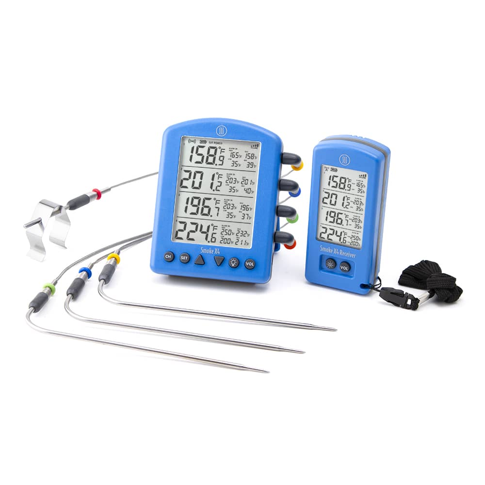 ThermoWorks Smoke X4 leave-in wired thermometer